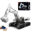 Mould King 17079 RC Excavator Building Set, Construction Digger with 8 Motors, Collectible Truck Model Kit for Men & Women, STEM Engineering Toys