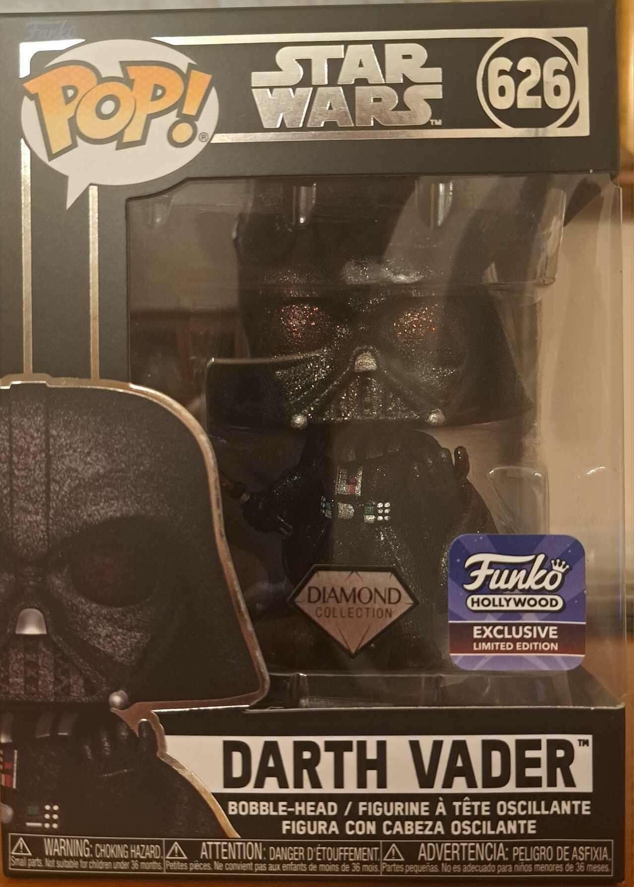 Funko Pop Darth Vader Diamond Hollywood Exclusive