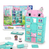 Tile Town Gabby’s Dollhouse 35-Piece Magnetic Tile Playset, Interactive STEM Magnetic Tiles Toys, Includes Gabby & Pandy Paws Figures, Action Tiles