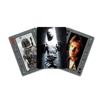 Aquarius Star Wars Han Solo Carbonite Playing Cards Deck with Decorative Tin - Lucasfilm Card Games Gift for Adults and Kids - Empire Collectible