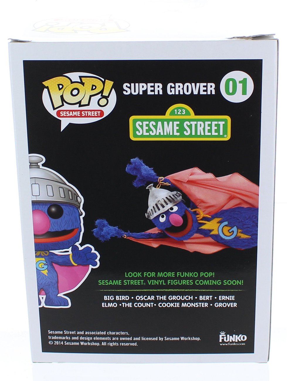 Funko POP TV: Sesame Street Super Grover Action Figure