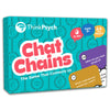 ThinkPsych Chat Chains - The Game that Connects Us | Social Skills Games | Therapy Games for Teens and Kids | Ages 8-99 | Therapy Conversation Cards |