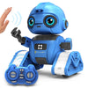 Dzxlin Robot Toys for Boys and Girls, Rechargeable Remote Control Robot with Auto-Demonstration, Light Projection, Dance Moves, Music, and Gesture