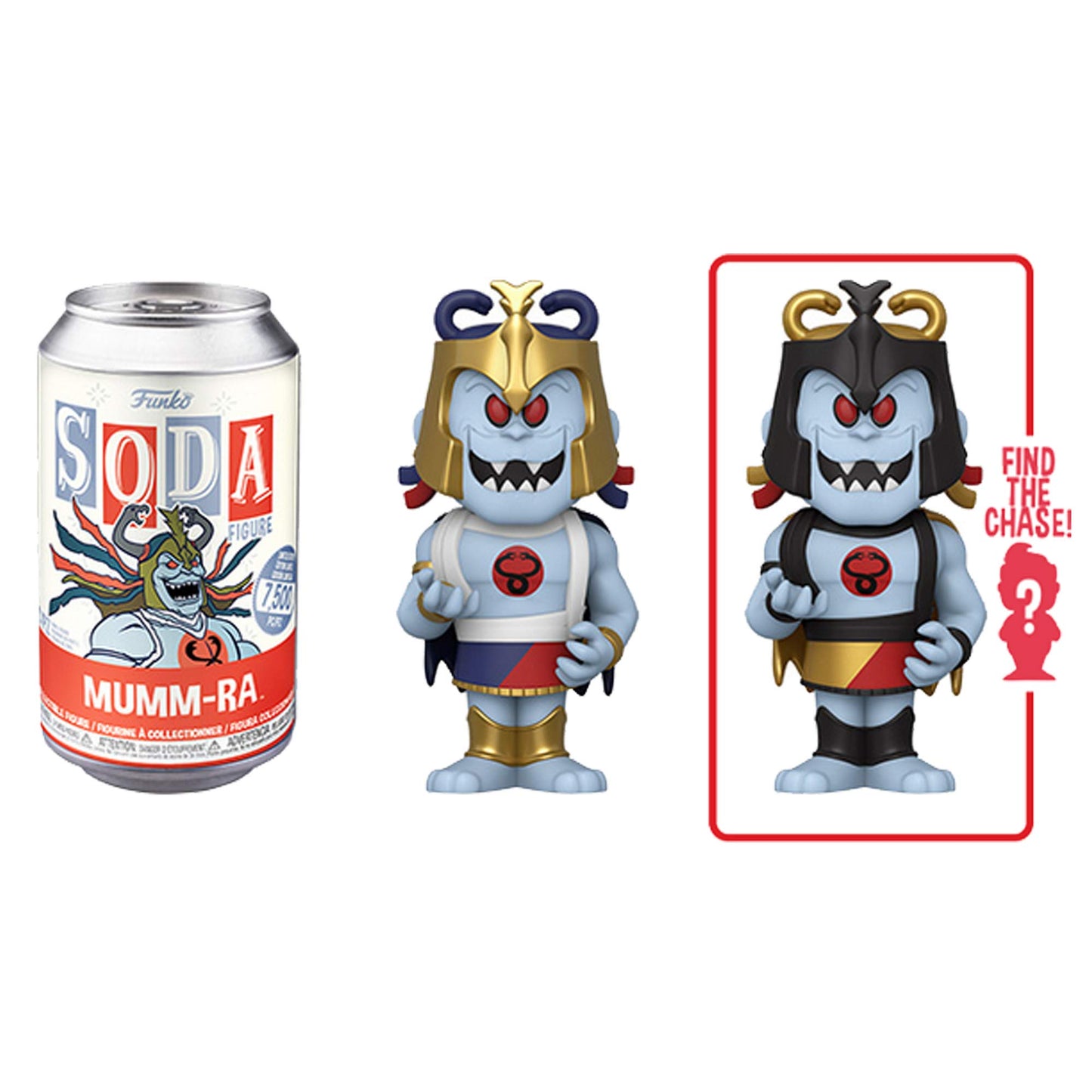Funko Vinyl SODA, Thundercats, Mumm-Ra, 1/6 Odds for Rare Chase Variant, Collectable Vinyl Figure, Gift Idea, Official Merchandise, Toys for Kids &