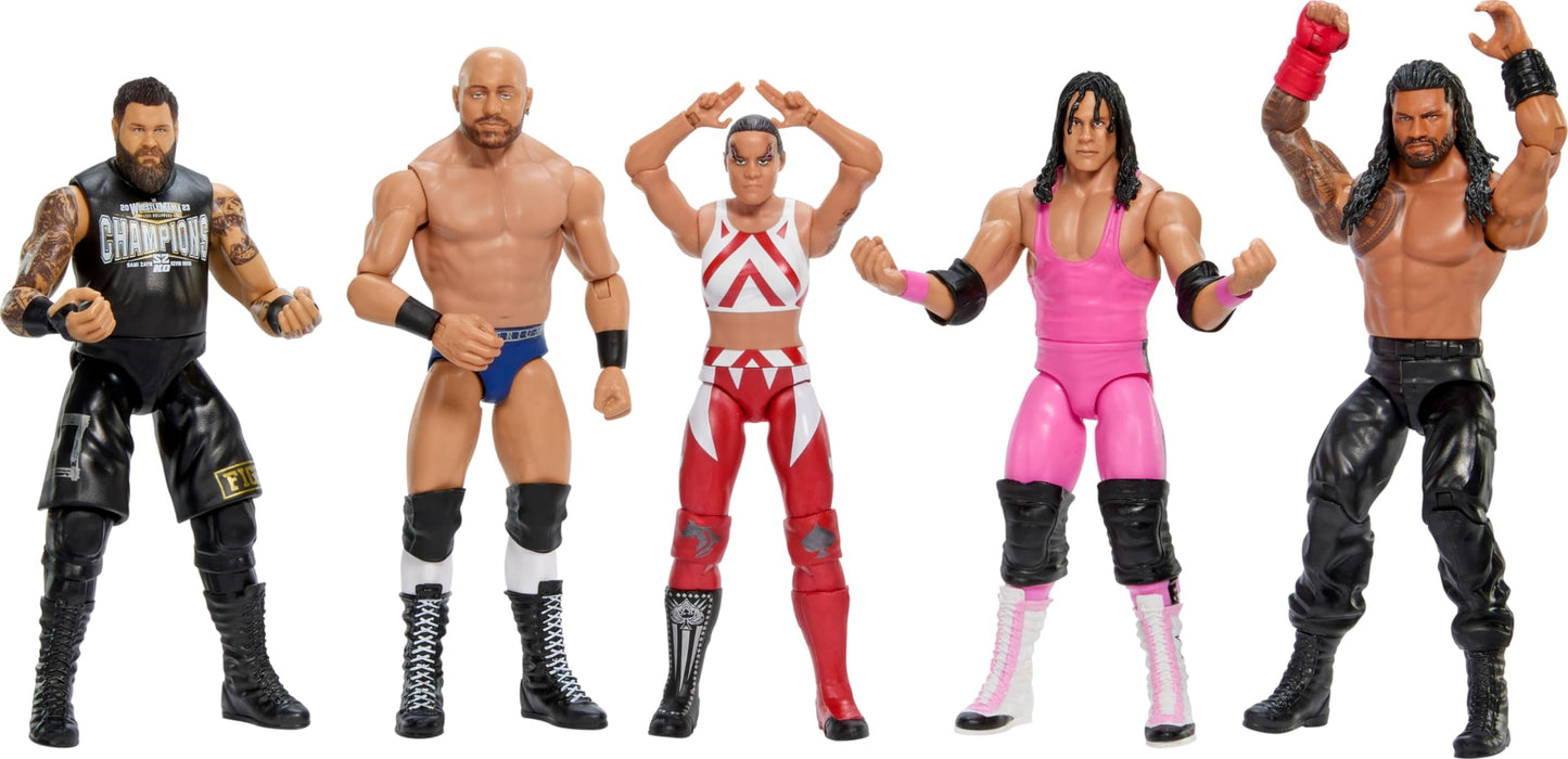 Mattel WWE Action Figure, Series #146 Roman Reigns 6-inch Collectible with 10 Articulation Points & Life-Like Look