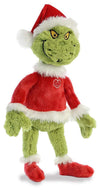 Aurora® Whimsical Dr. Seuss™ Grinch Santa Stuffed Animal - Officially Licensed Plush for Imaginative Play - Perfect for Kids and Adults - Green 17