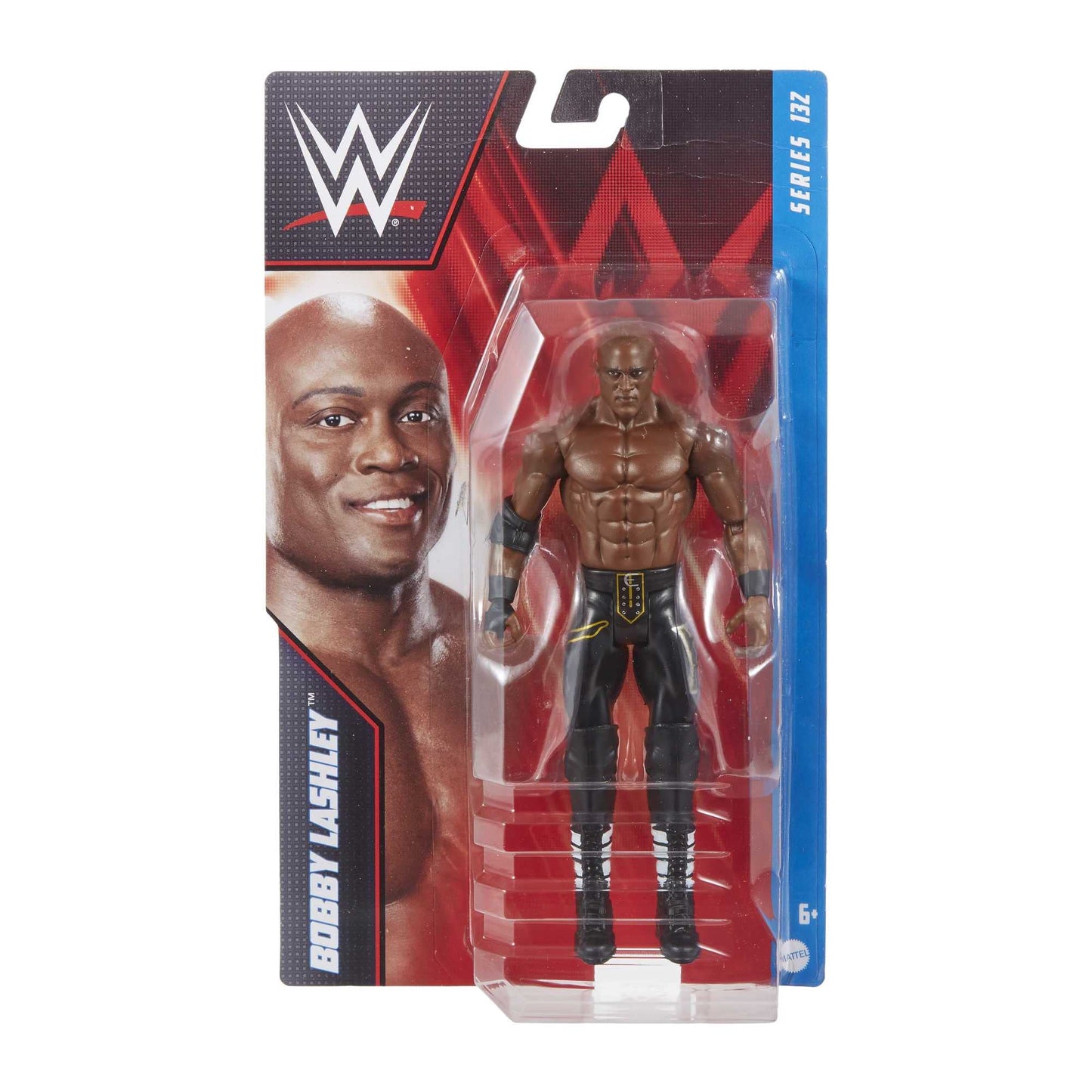 Mattel WWE Basic Action Figure, Bobby Lashley, Posable 6-inch Collectible for Ages 6 Years Old & Up