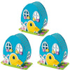 Set of 3 DIY Foam Easter House Kit - Craft Bunny and Chick Decoration