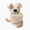 HUGIMALS Hug Babies Charlie the Puppy Cute Mini Plush Stuffed Animal Bracelet for Kids | Soft & Cuddly Portable Comfort Adorable On-The-Go Companion