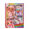 Rainbow High Sparkle And Shine Rosetta (Pink) 11" Fashion Doll With Liquid Sparkles On Legs, Shake To See Them Shine, Great For Boys And Girls Ages