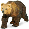 Safari Ltd. Grizzly Bear Figurine - Detailed 4.7" Plastic Model Figure - Fun Educational Play Toy for Boys, Girls & Kids Ages 3+