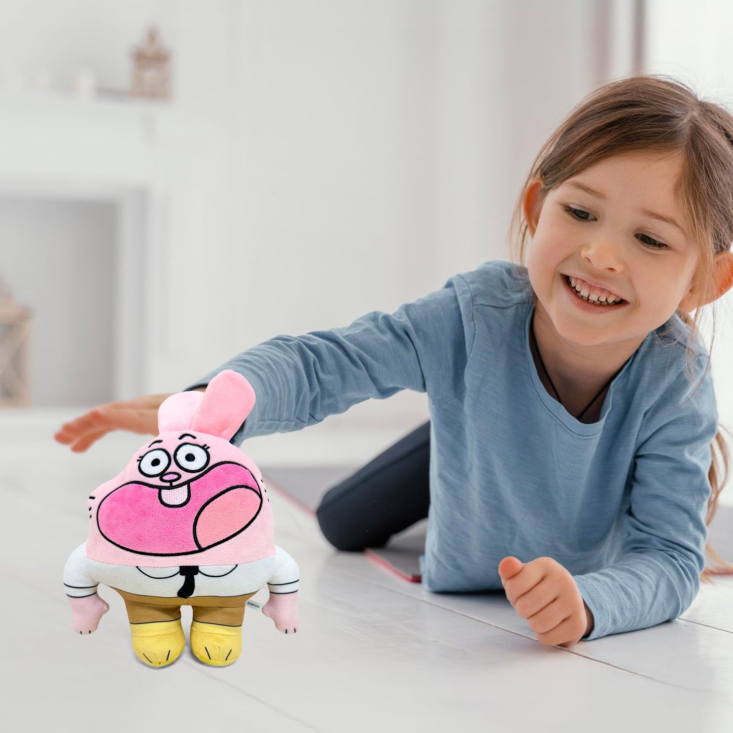 The Amazing World of Plush Toy, Soft Stuffed Animal, Collectible Character Figure (Style 4)