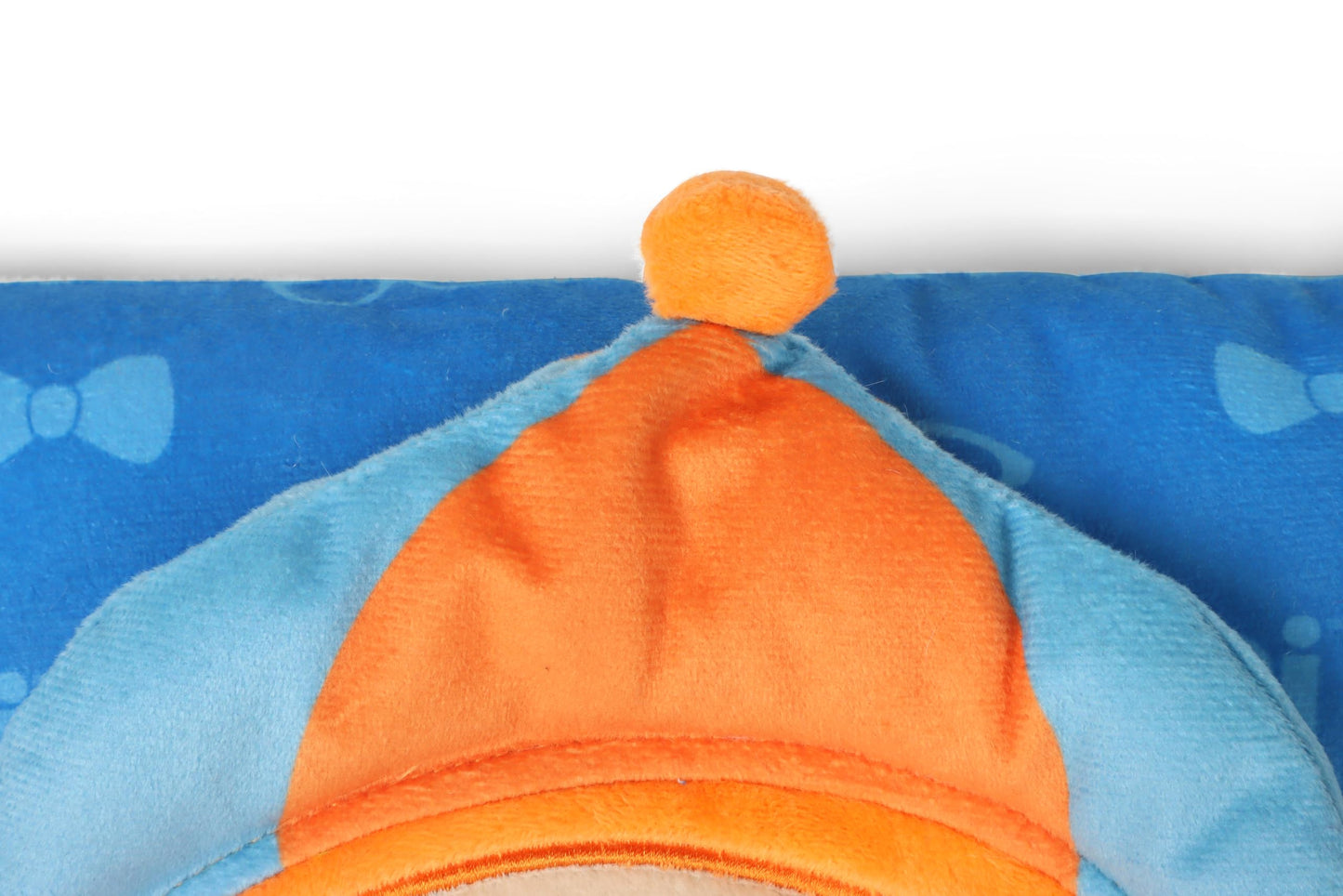 Jay Franco Snuggle Pillow - 15 Inch Kids Ultra-Soft Stuffed Plushie & Cozy Throw Pillow, Official Licensed Character Cushion, Blue - Blippi
