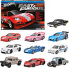 Hot Wheels HVX27 Fast and Furious 10 Car Pack Vehicle Toy Mini Car 3 Years Old and Multi