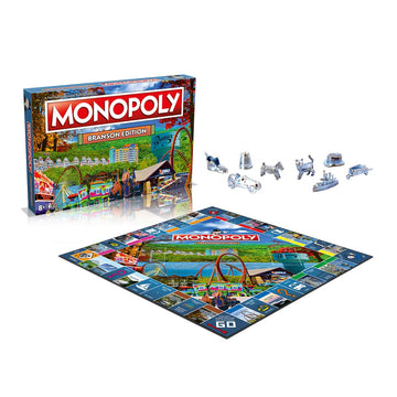 Monopoly Board Game Branson Edition: 2-6 Players Family Board Games for Kids and Adults, Board Games for Kids 8 and up, for Kids and Adults, Ideal