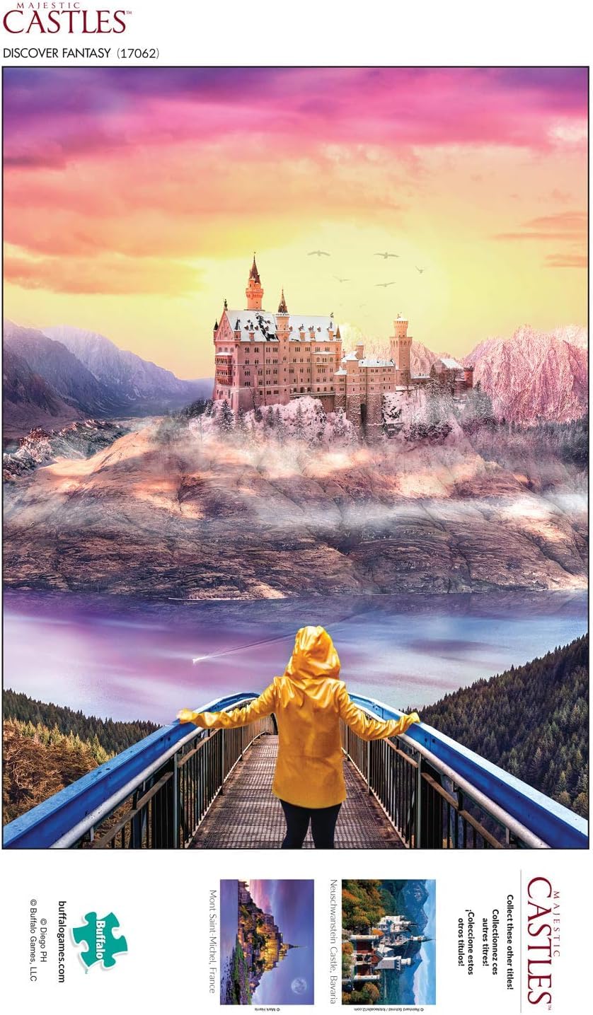 Buffalo Games - Discover Fantasy - 750 Piece Jigsaw Puzzle for Adults