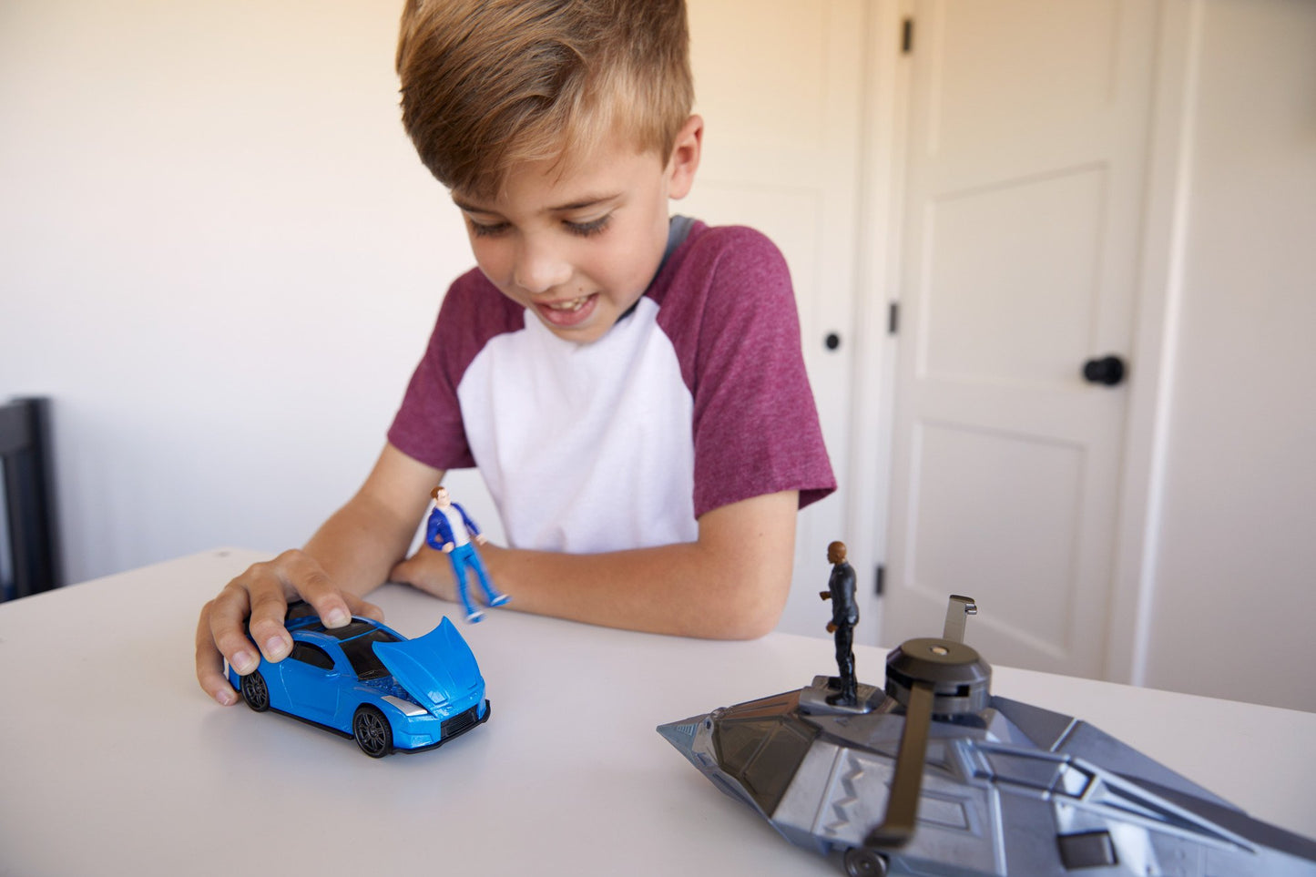 Mattel Fast & Furious Extreme Stunt Stars Brian + '12 Nissan GT-R & Mose Jakande