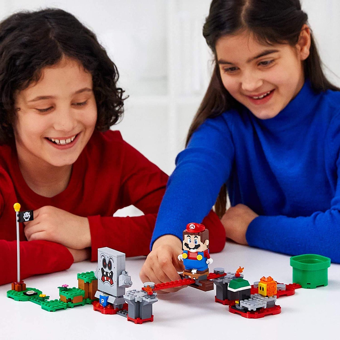 LEGO Super Mario Whomp’s Lava Trouble Expansion Set 71364 Building Kit; Toy for Kids to Enhance Their Super Mario Adventures with Mario Starter Course