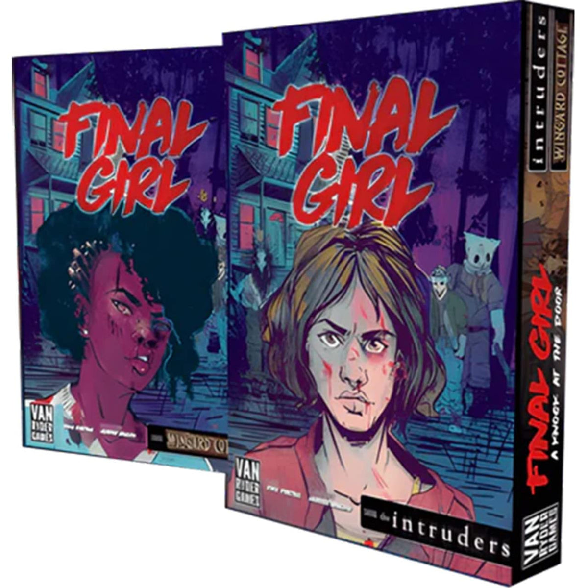 Van Ryder Games - Horror Board Game - Final Girl - A Knock at The Door, Feature Film Box, Core Box Required, Solo Play, 20-60 Mins Gameplay, Ages 14+