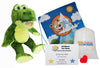 Stuffems Toy Shop Make Your Own Stuffed Animal Al E Gator 16"- No Sew - Kit with Cute Backpack!
