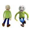 SUJN ART 2PCS Baldi Plush and Angry Baldi Plush,Stuffed Figure Pillow for Horror Game Fans for Room Decor