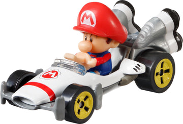 Hot Wheels Mario Kart Characters and Karts as 1:64 Die-Cast Cars