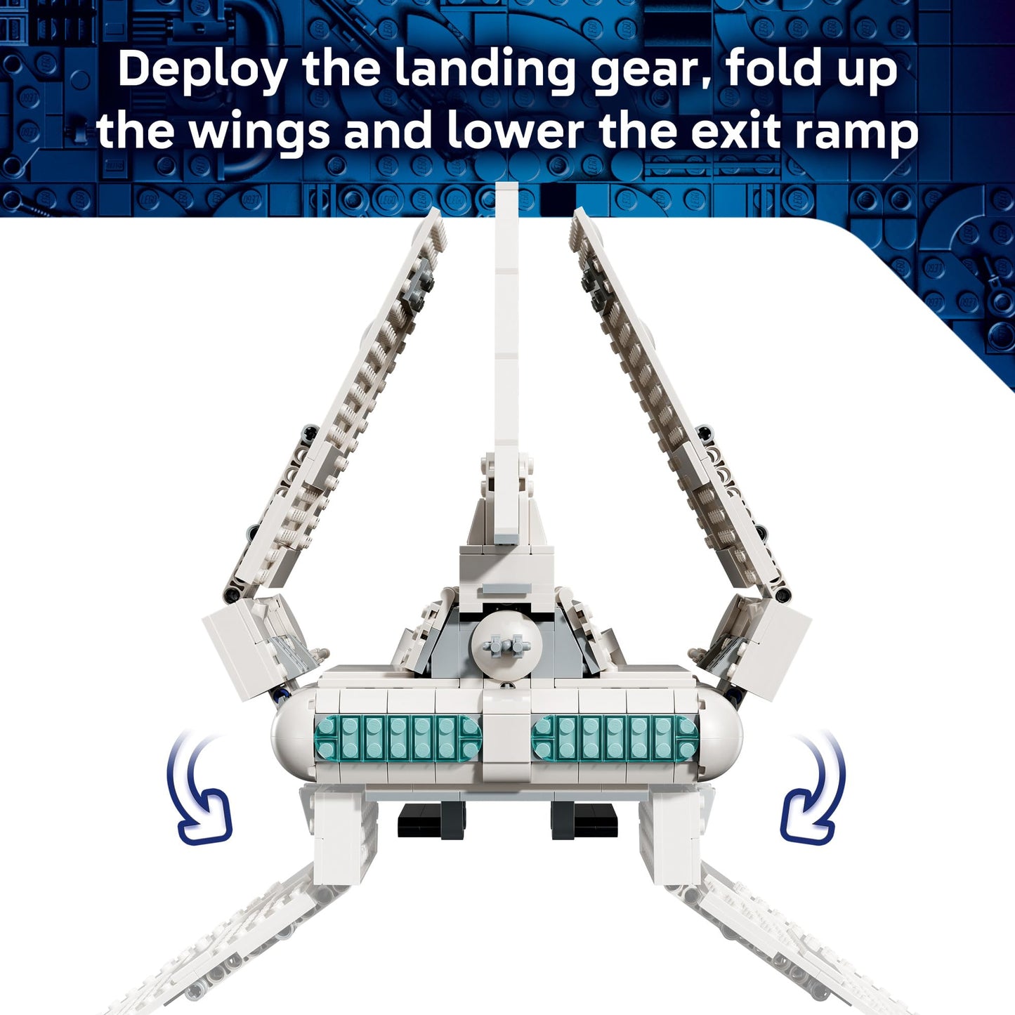 LEGO Star Wars: The Mandalorian Imperial Lambda-Class Shuttle - Collectible Building Set for Boys & Girls, Ages 14+ - with 5 Minifigures - Gift Idea