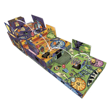 Boxtop Pinball: Haunted House - Exciting Family Pinball Adventure! Fun Monster Themed Tabletop Game for Kids & Adults, Ages 8+, 1-4 Players, 15 Minute