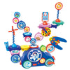 MIEBELY 30Pcs Space STEM Gear Set Electric Toy for Kids Ages 3+