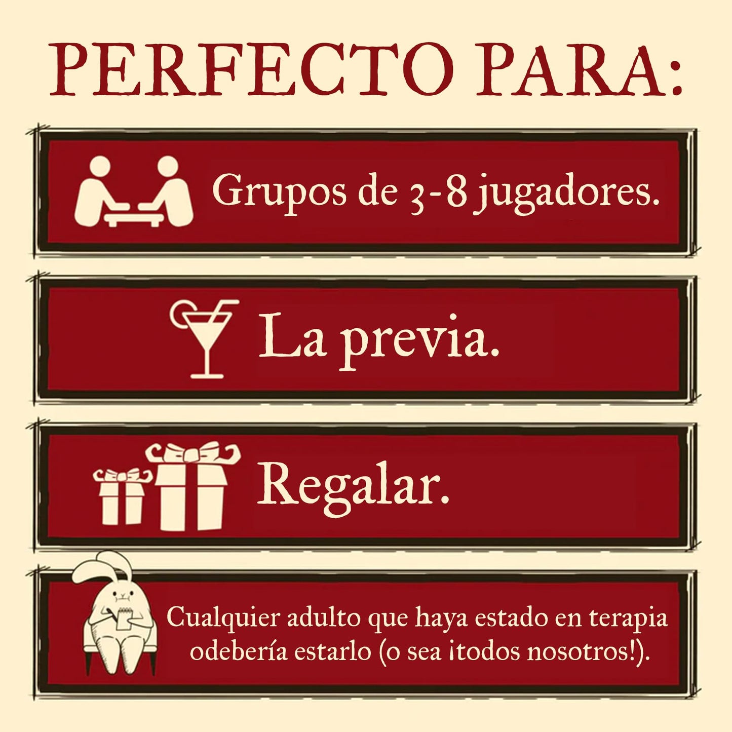 Exploding Kittens Terapeuta Horrible: Edición Extra Horrible - 3-8 jugadores - 17+ años - 15 min - Juego cómico de construcción - Fiesta, Noche