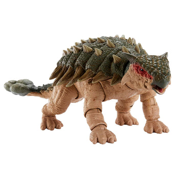 Mattel Jurassic World Mattel Jurassic Park III Hammond Collection Ankylosaurus, Authentic Dinosaur Action Figure with Deluxe Articulation