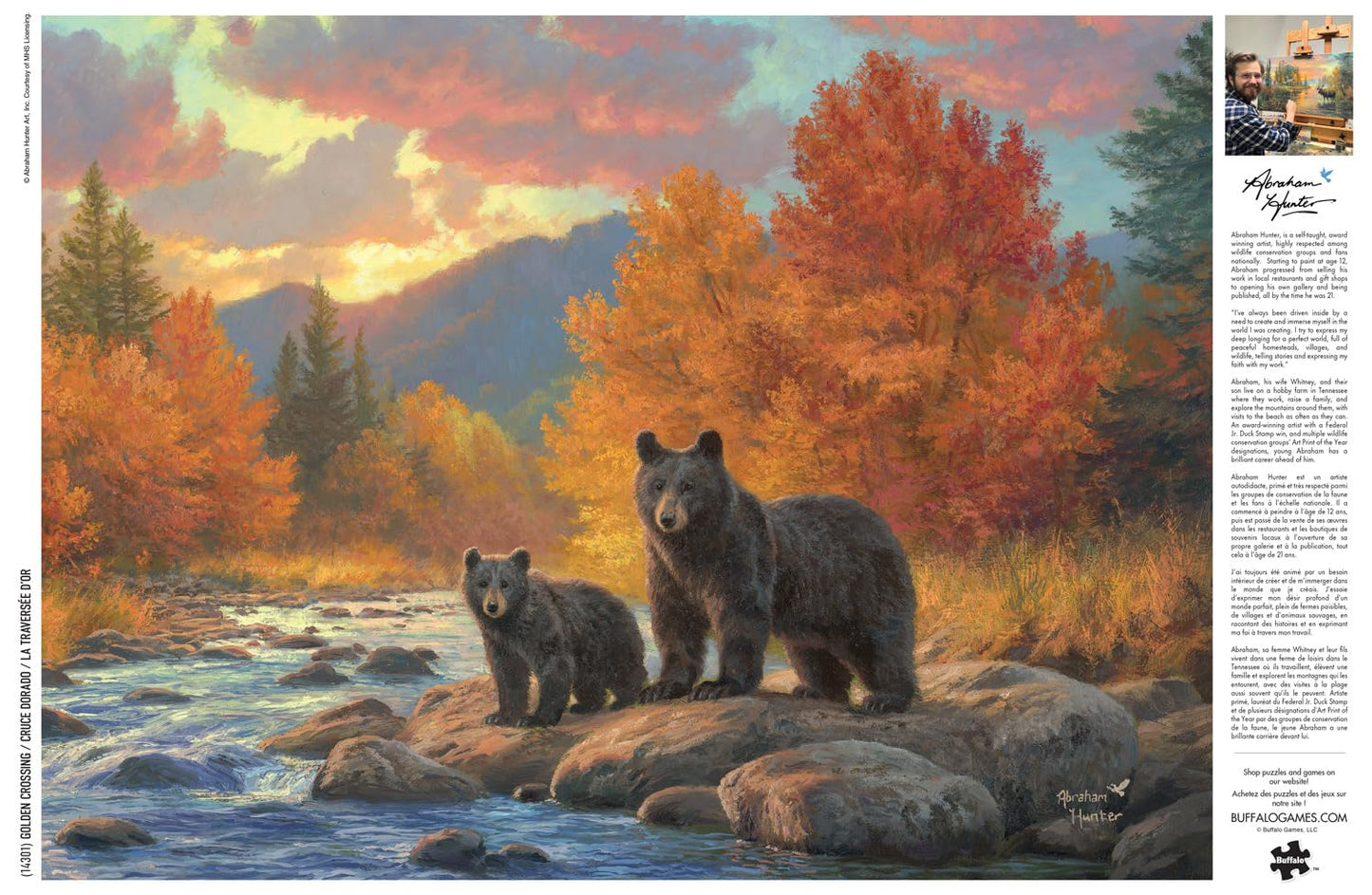 Buffalo Games - Golden Crossing - 1000 Piece Jigsaw Puzzle for Adults