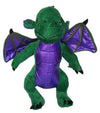 Cuddly Soft 16 inch Stuffed Green Dragon...We Stuff 'em...You Love 'em!