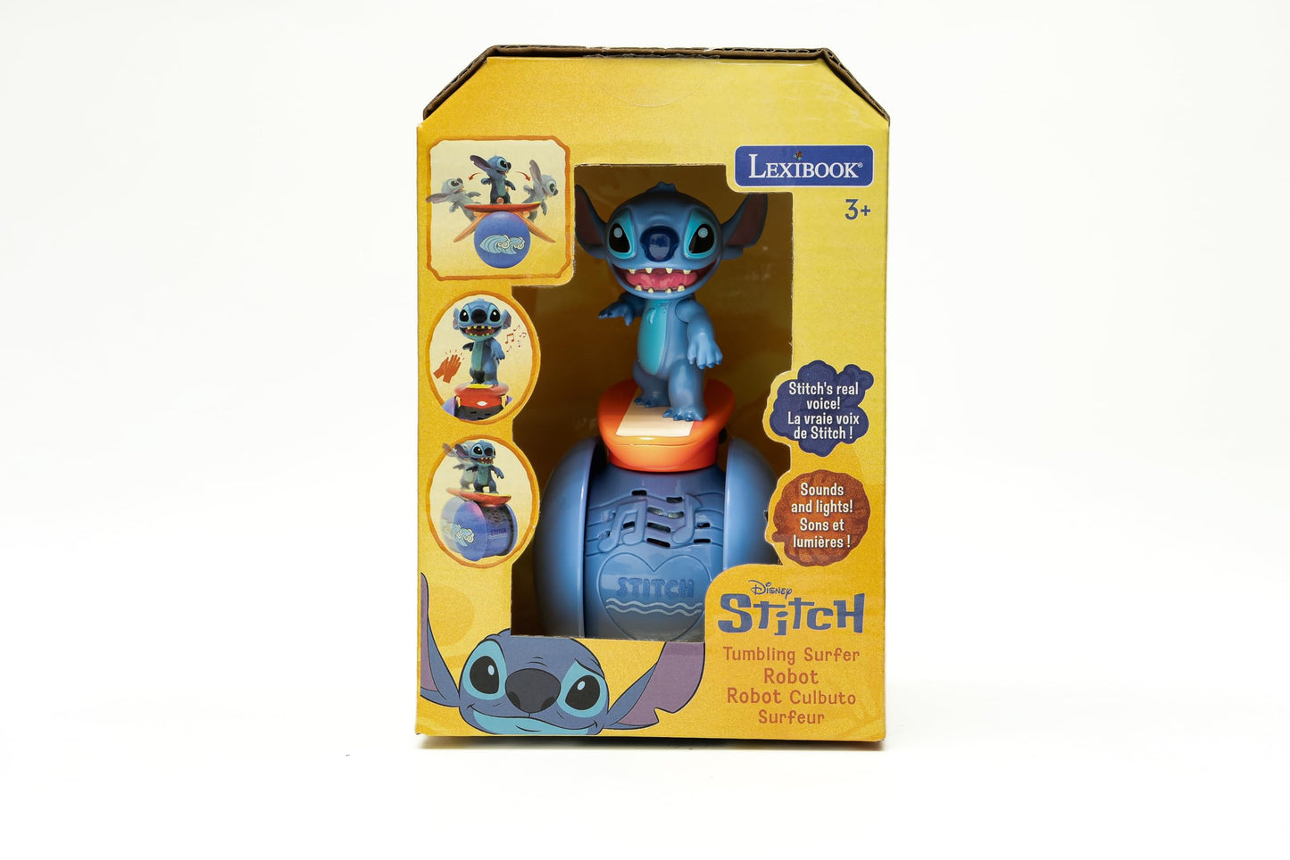 LEXiBOOK, Stitch Interactive Surfer Robot, ROB01D
