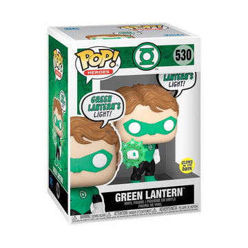 Funko Pop Heroes: DC - Green Lantern - (Beware),- (Glow-in-The-Dark) - DC Comics - Collectable Vinyl Figure - Gift Idea - Official Merchandise - Toys
