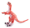 The Petting Zoo Velociraptor Stuffed Animal Plushie, Gift for Kids, Dinosaur Animals, Red Velociraptor Dinosaur Plush Toy, 19 inches