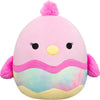 Squishmallows Original 8in Empressa the Pink Chick in Tie-Dye Egg - Official Jazwares Plush (Little)