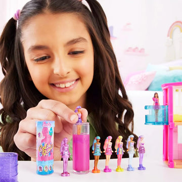 Barbie Mini Barbieland Blind Bag Mini Figure Set - 3 Pack Color Reveal Mystery Barbie Dolls Plus Stickers & Accessories
