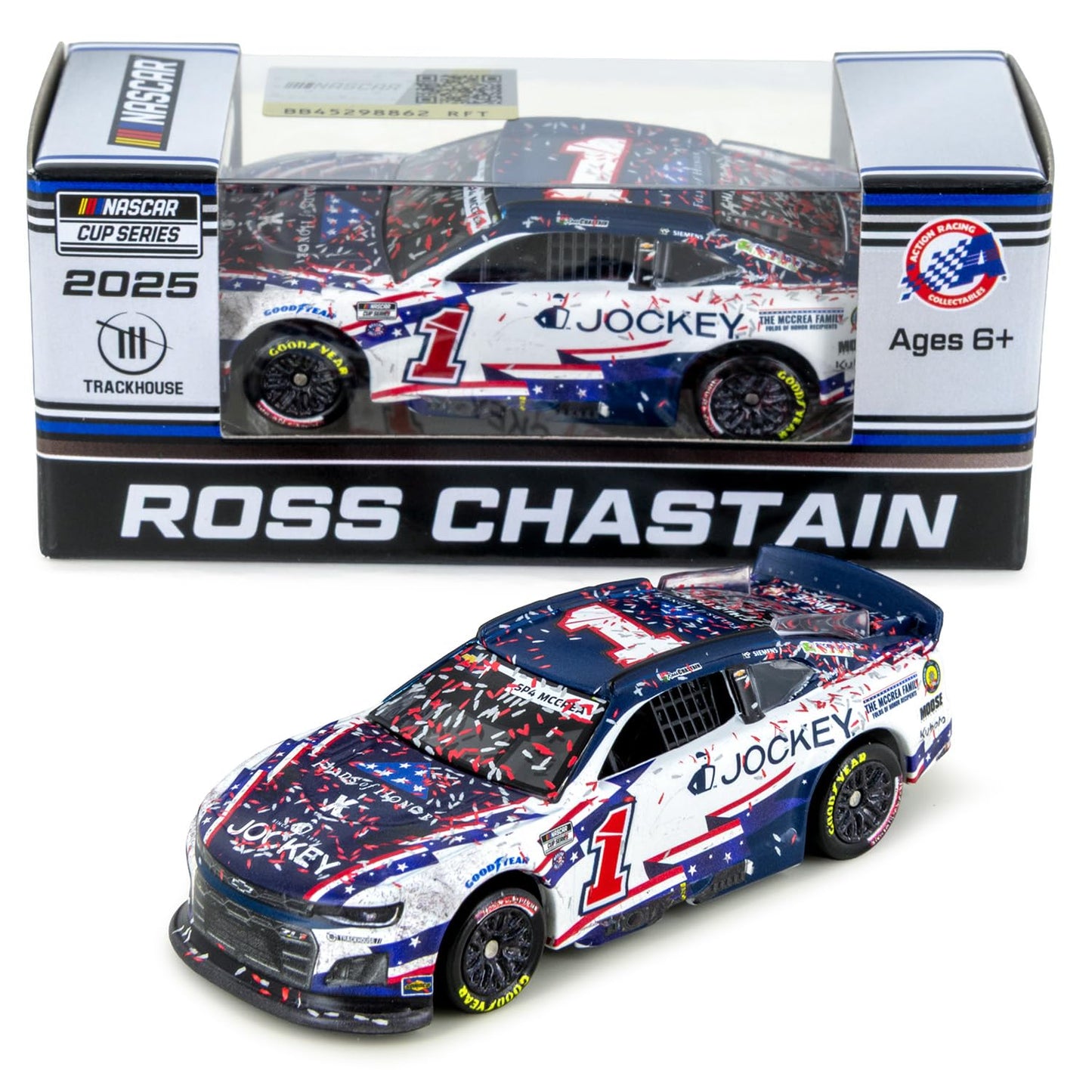 Ross Chastain 2025 Charlotte 600 Race Win ARC Diecast Car 1:64 Scale