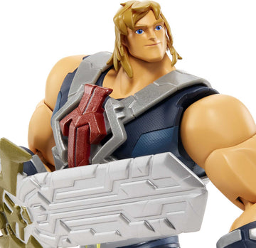 Masters of the Universe Masterverse Animated He-Man Action Figure with Accessories, 7-inch MOTU Collectible Gift