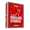 theory11 The Rolling Stones Playing Cards - Rock Music Themed Deck with Custom Aces Jokers Court Cards, Black Collector Style Poker Cards for Fans