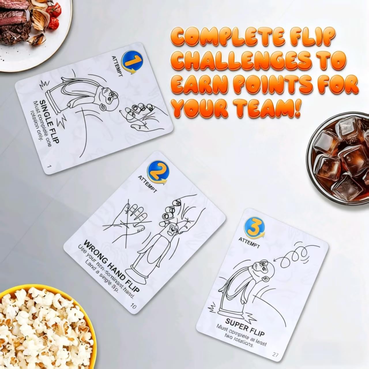 SOYUOI Banana Monkey VS SharkMan - Exciting Flip-Standing Throwing Game | Ultimate Family & Party Fun | Perfect for Gatherings & Game Nights |