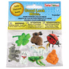 Safari Ltd. Good Luck Minis Lucky Fun Pack - 8 Mini Figurines of Frog, Ladybug, Waving Cat, Dragon, Buddha, Elephant, Rabbit, Four-Leaf Clover