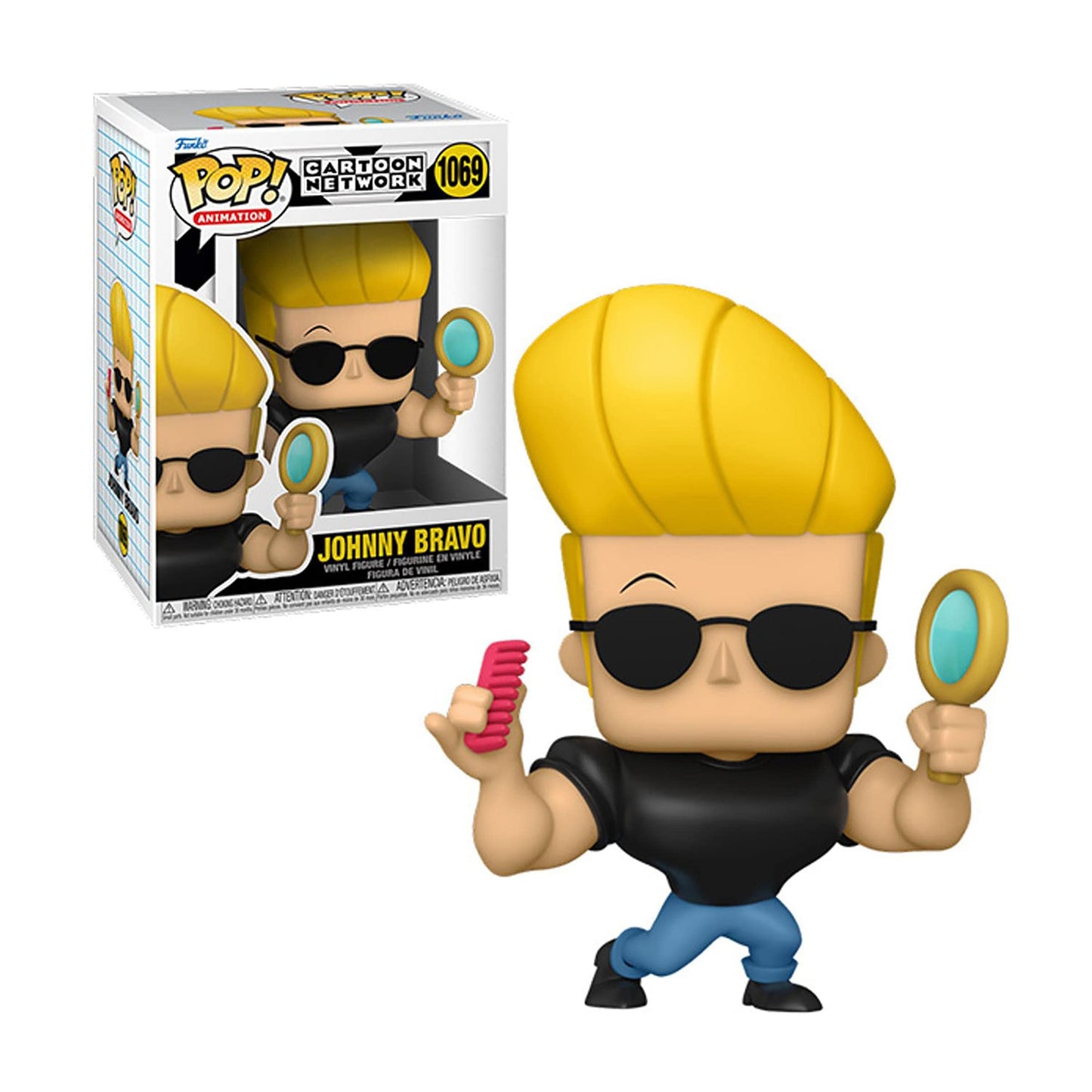 Funko POP! Animation: Johnny Bravo with Mirror & Comb