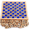 UMBWORLD Wooden Toys Hundred Board Montessori 1-100 Consecutive Numbers Educational Game Early Childhood Toy for Kids with Storage Bag (Counting