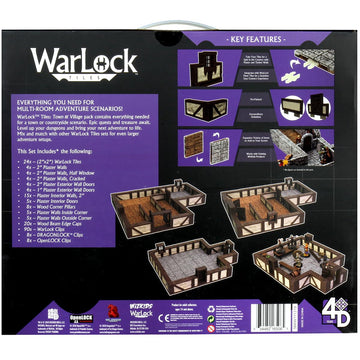 WizKids Warlock Tiles: Base Set - Town & Village
