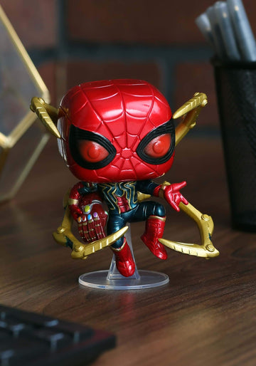 Funko Pop Marvel: Avengers Endgame - Iron Spider with Nano Gauntlet - Collectable Vinyl Figure - Gift Idea - Official Merchandise - Toys for Kids &