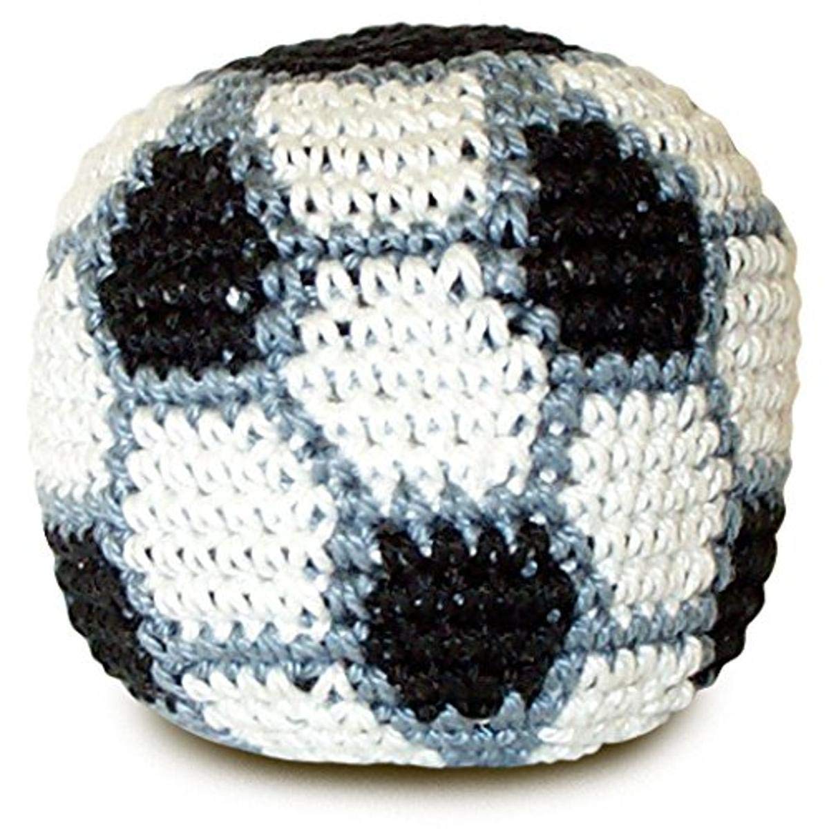 World Footbag SandMaster Footbag, Black/White