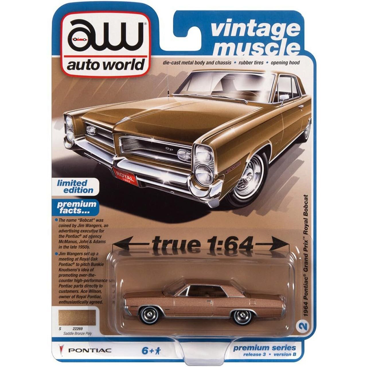 Auto World - 1964 Pontiac Grand Prix Royal Bobcat