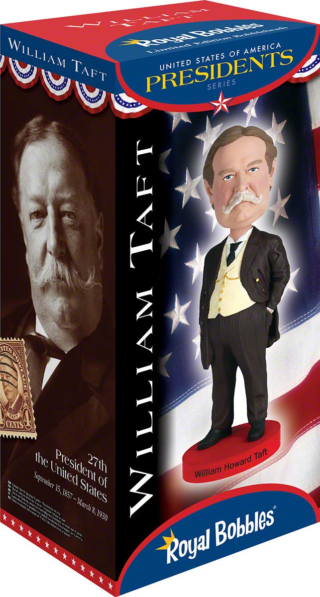 Royal Bobbles William Howard TAFT Collectible Bobblehead Statue
